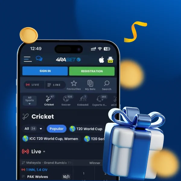 Choose 4rabet for Cricket Betting