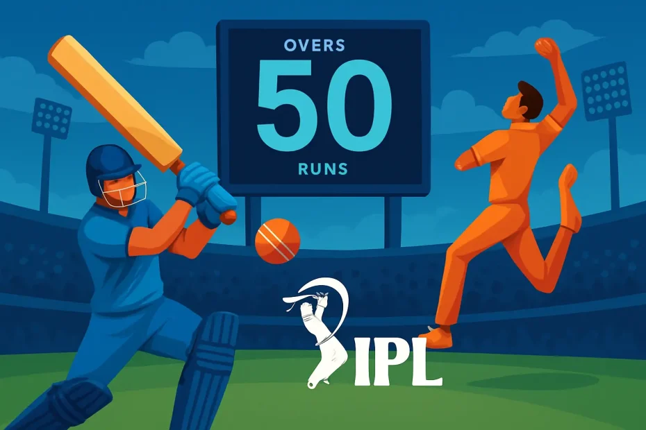 Fastest 50 IPL: All-Time List, Season, Teams & Venues