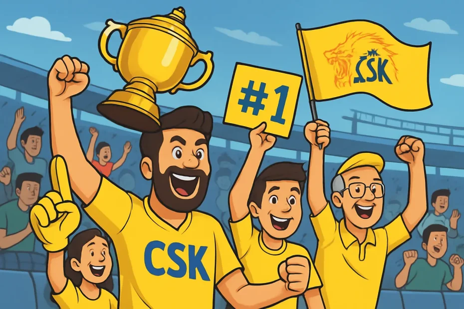 Ipl team most fans: Data-ranked Fanbase Index - CSK Leads