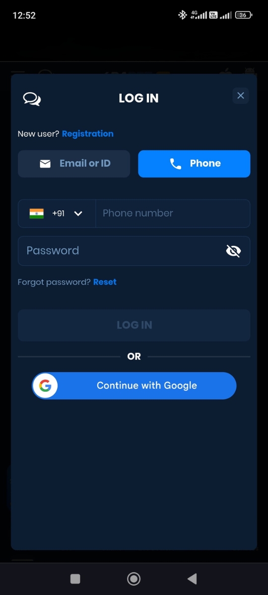 4rabet mobile screenshot